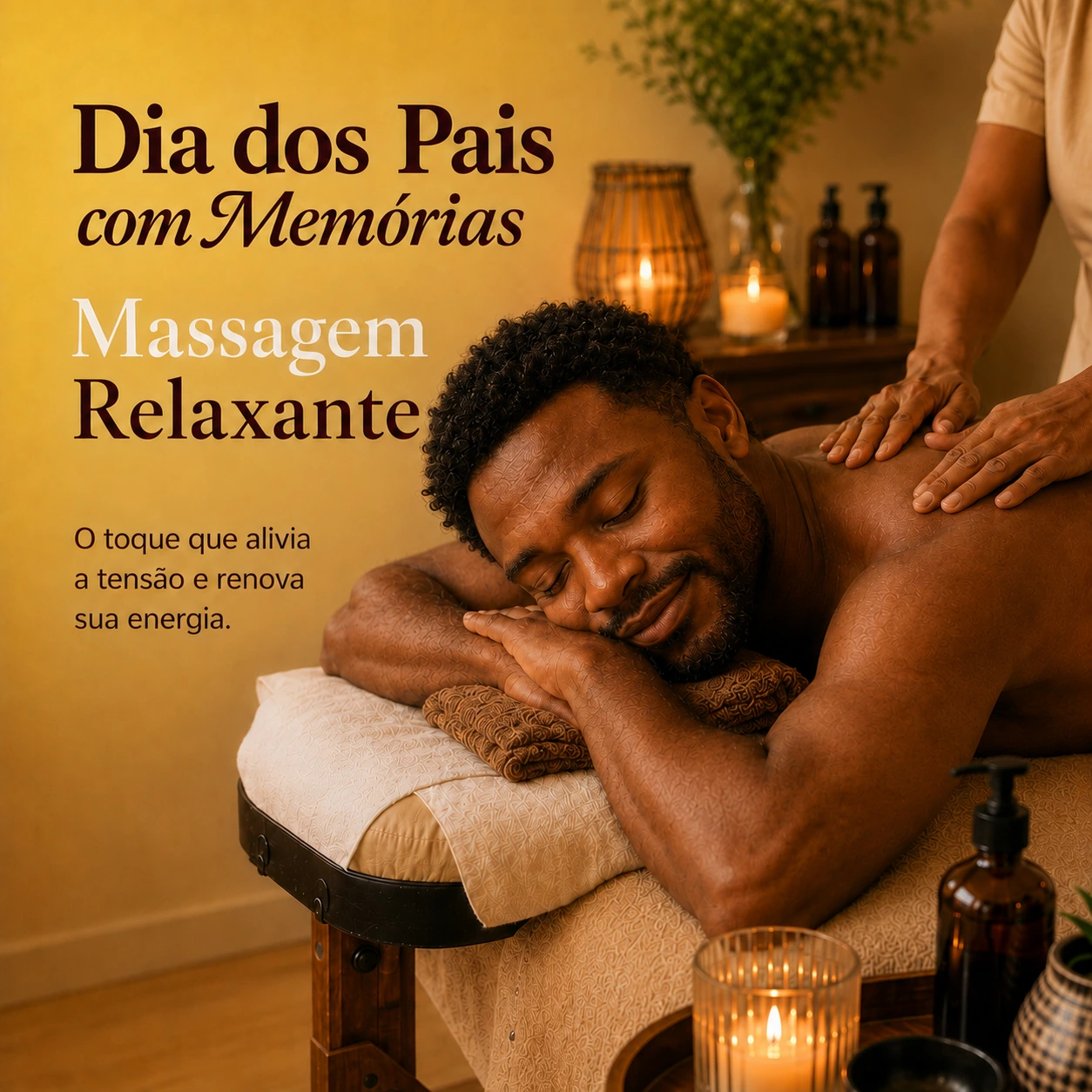 Dia dos Pais com Memórias: Day Spa para Celebrar V